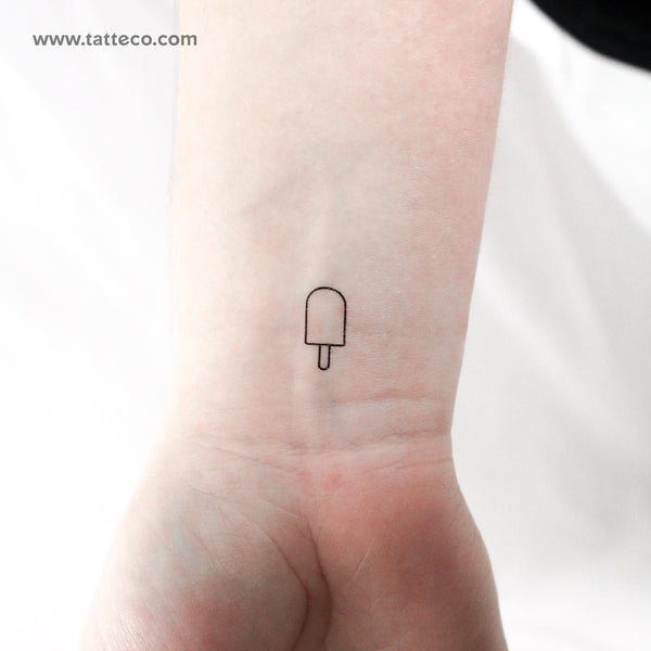 Ice Pop Temporary Tattoo - Set of 3