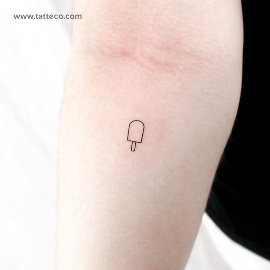 Ice Pop Temporary Tattoo - Set of 3