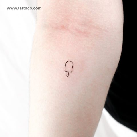 Ice Pop Temporary Tattoo - Set of 3