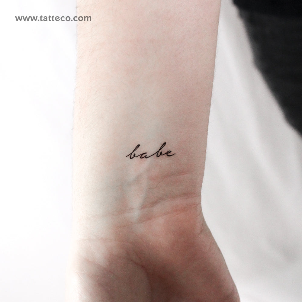Tatuaje temporal de bebé - Juego de 3