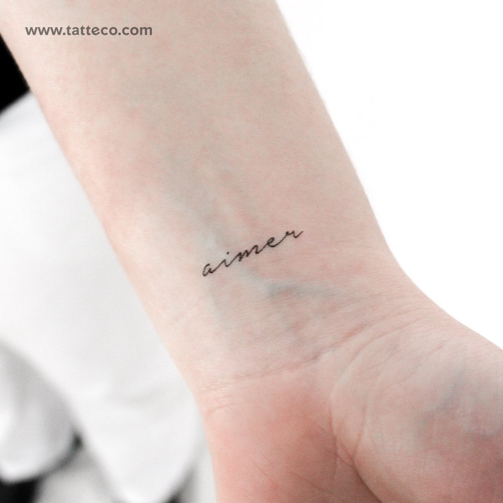 Aimer Temporary Tattoo - Set of 3