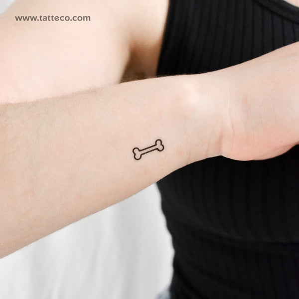Little Bone Temporary Tattoo - Set of 3