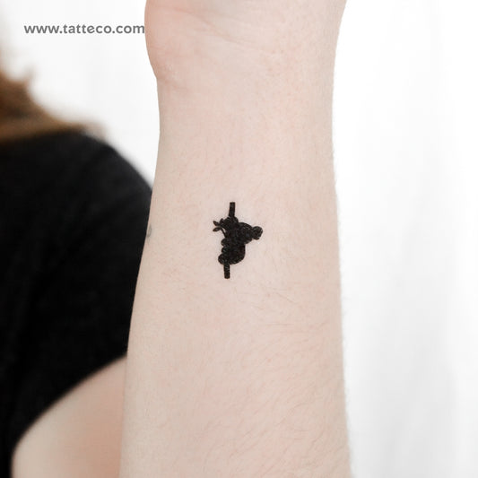 Little Koala Temporary Tattoo - Set of 3