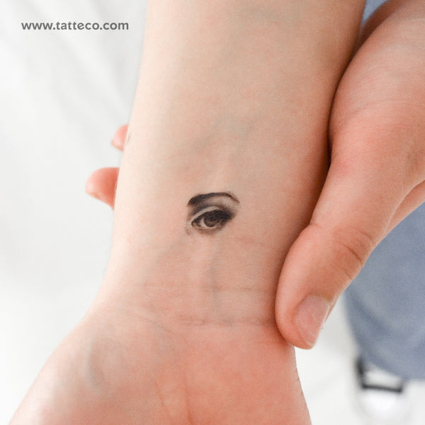 Little Eye And Eyebrow Temporary Tattoo - Set of 3
