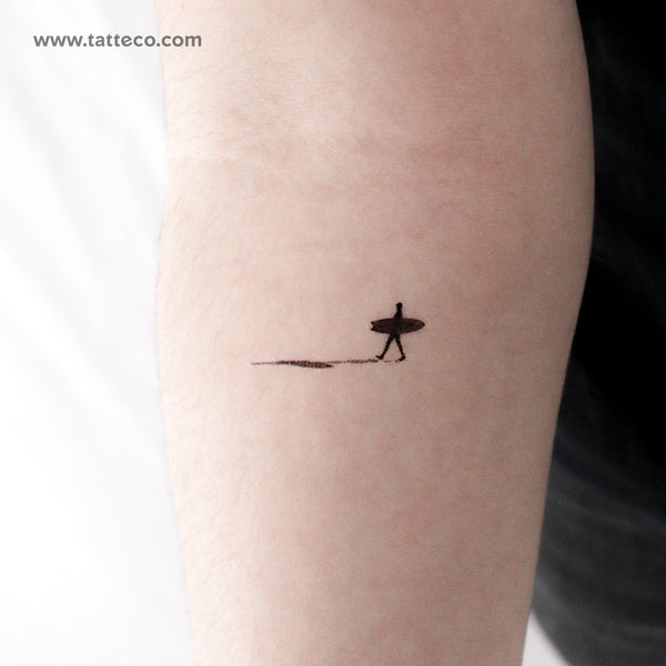 Surfer Temporary Tattoo - Set of 3