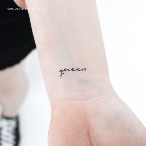 Queen Temporary Tattoo - Set of 3