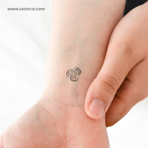 Avatar Air Symbol Temporary Tattoo - Set of 3