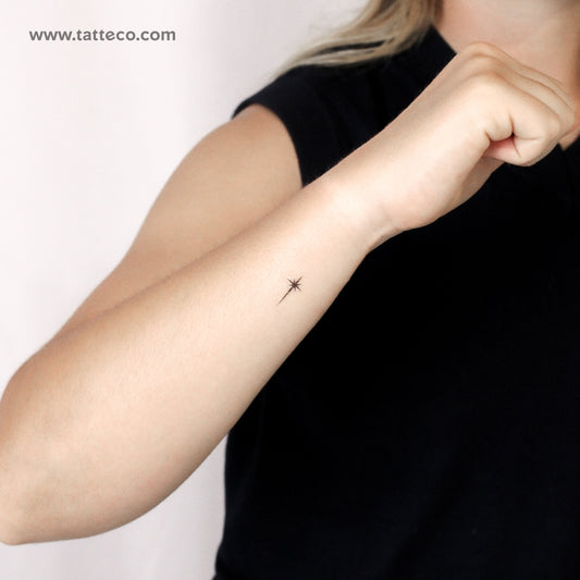 Star of Bethlehem Temporary Tattoo - Set of 3