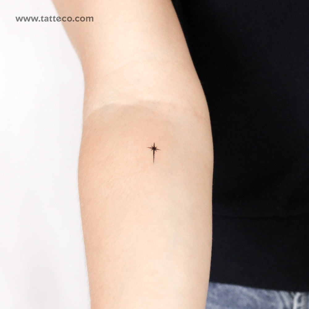 Star of Bethlehem Temporary Tattoo - Set of 3