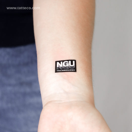 Tatuaje temporal de tecnología NGU - Juego de 3
