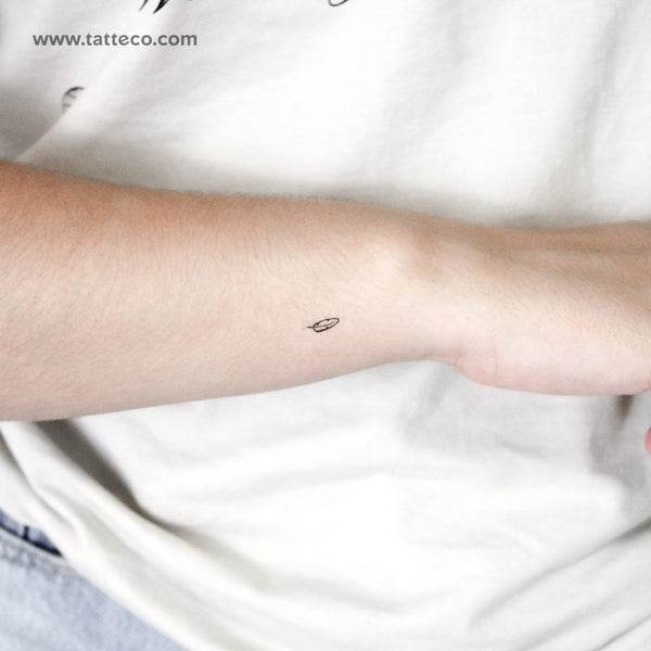 Minimalist Feather Temporary Tattoo - Set of 3