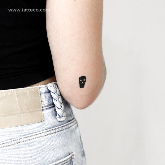 Balaclava Temporary Tattoo - Set of 3