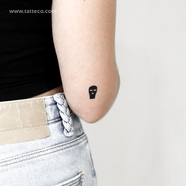 Balaclava Temporary Tattoo - Set of 3