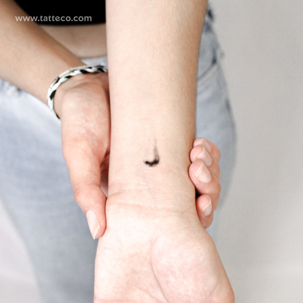 Tatuaje temporal de nariz - Juego de 3