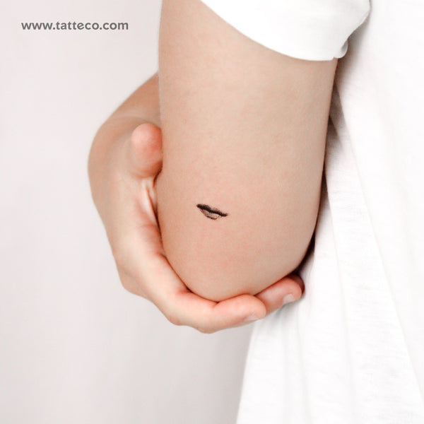 Mouth Temporary Tattoo - Set of 3