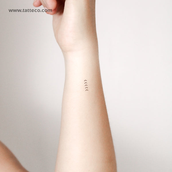 Tiny Liam Payne Tribute Temporary Tattoo - Set of 3