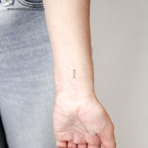 Tiny Liam Payne Tribute Temporary Tattoo - Set of 3