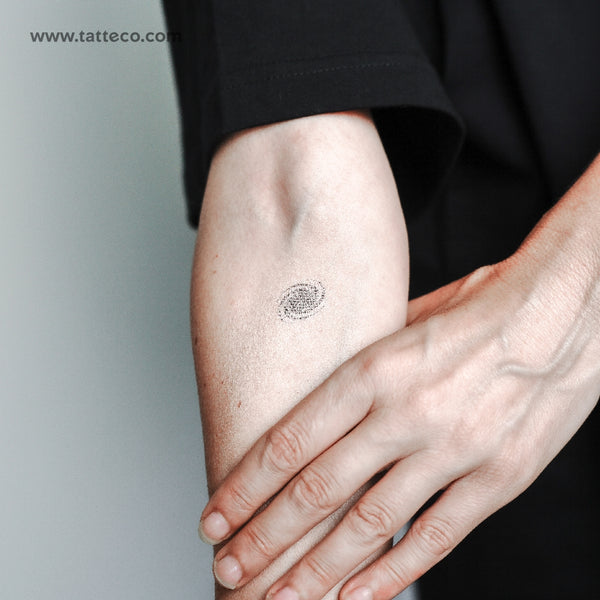 Galaxy Spiral Temporary Tattoo - Set of 3