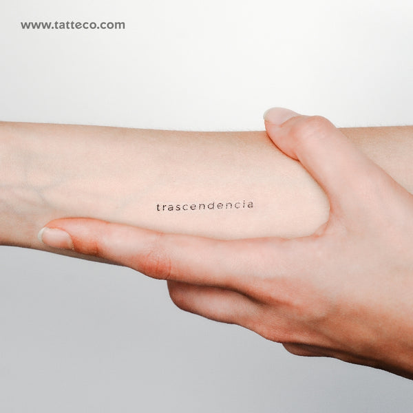 Trascendencia Temporary Tattoo - Set of 3