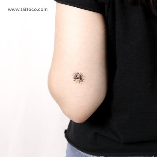 All-Seeing Eye Temporary Tattoo - Set of 3