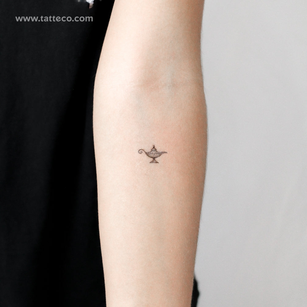 Wonderful Lamp Temporary Tattoo - Set of 3