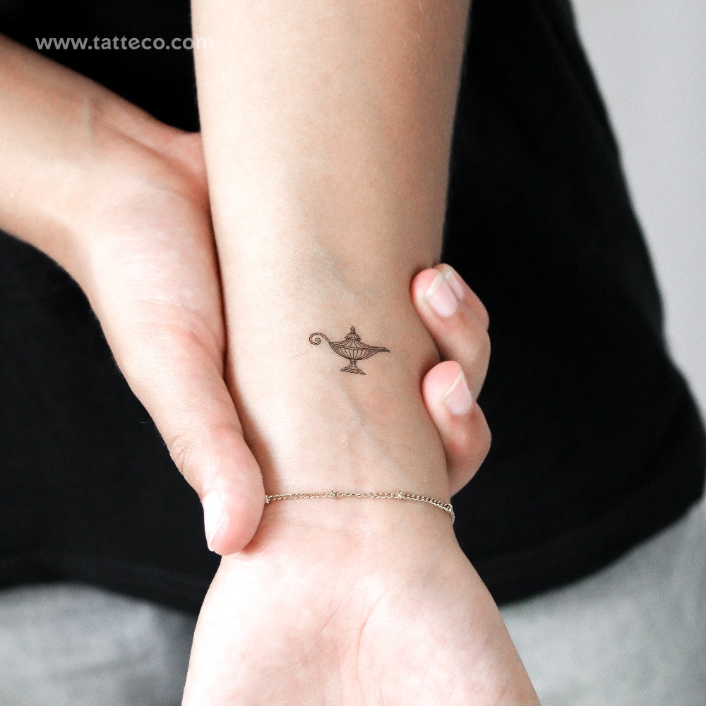 Wonderful Lamp Temporary Tattoo - Set of 3