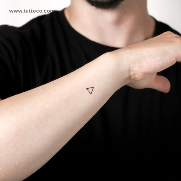 Little Triangle Temporary Tattoo - Set of 3