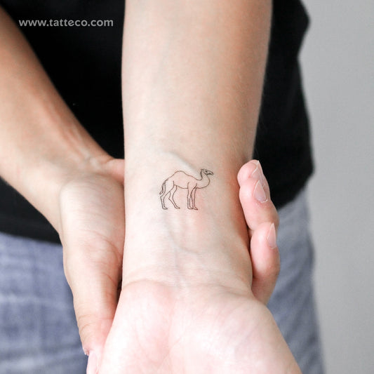 Camel Temporary Tattoo - Set of 3