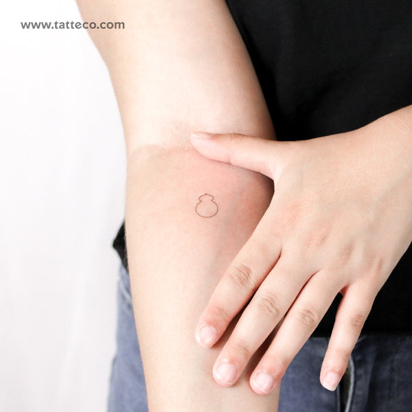 Madrid Crest Temporary Tattoo - Set of 3