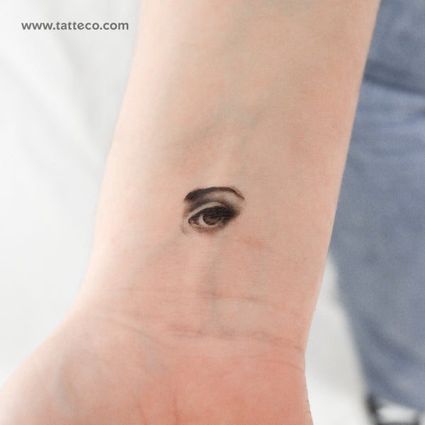 Little Eye And Eyebrow Temporary Tattoo - Set of 3