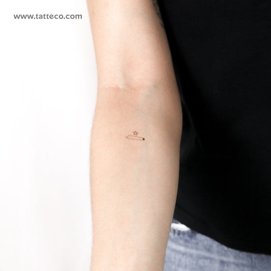 Little Come And Take It Temporary Tattoo - Set of 3