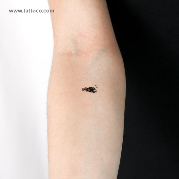 Little Anglerfish Temporary Tattoo - Set of 3