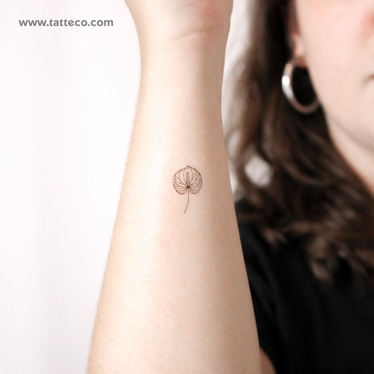 Anthurium Temporary Tattoo - Set of 3