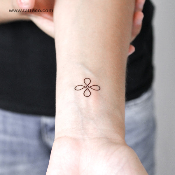 Good Luck Celtic Symbol Temporary Tattoo - Set of 3