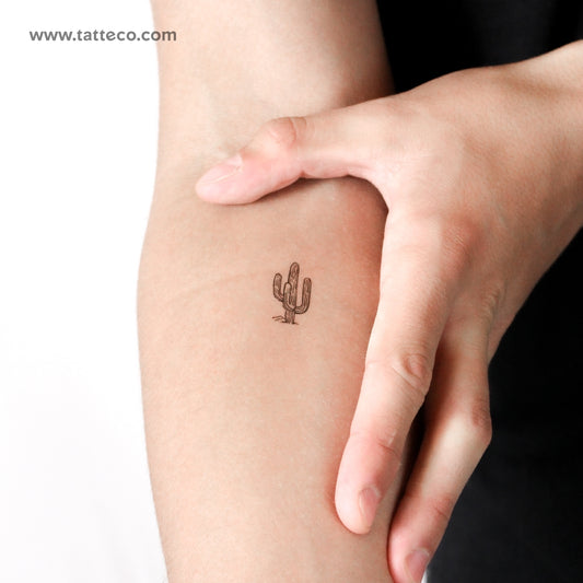 Saguaro Temporary Tattoo - Set of 3