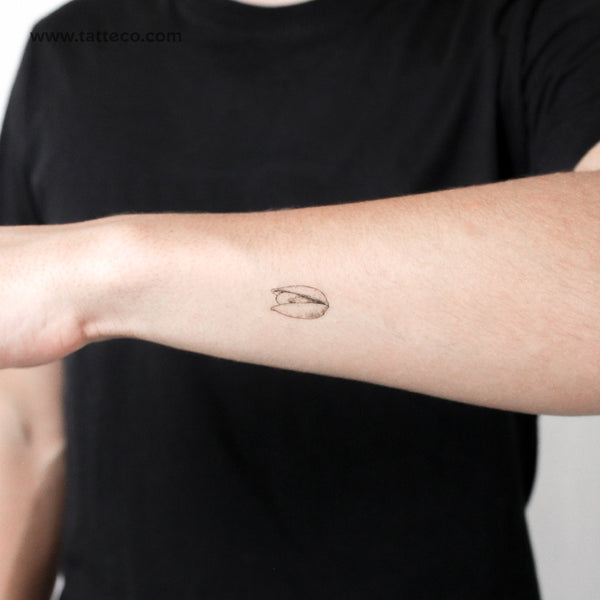 Fine Line Pistachio Temporary Tattoo - Set of 3