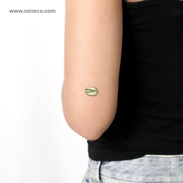 Pistachio Temporary Tattoo - Set of 3
