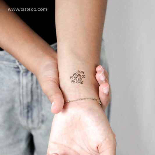 Stelle Pasta Temporary Tattoo - Set of 3