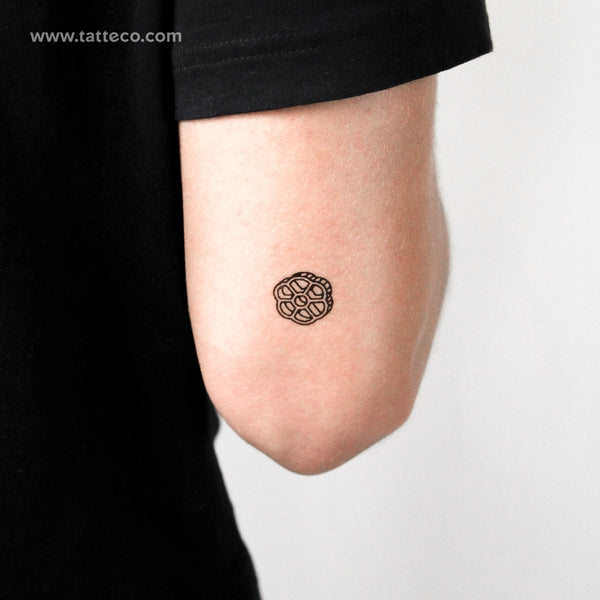 Rotelle Pasta Temporary Tattoo - Set of 3