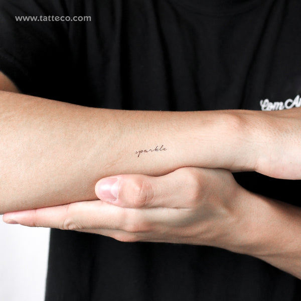 Sparkle Temporary Tattoo - Set of 3