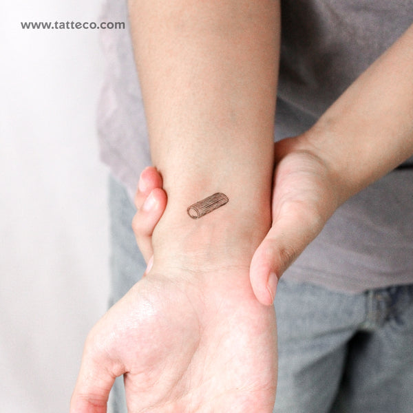 Rigatoni Pasta Temporary Tattoo - Set of 3