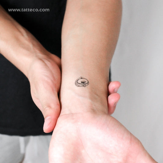 Tortellini Pasta Temporary Tattoo - Set of 3