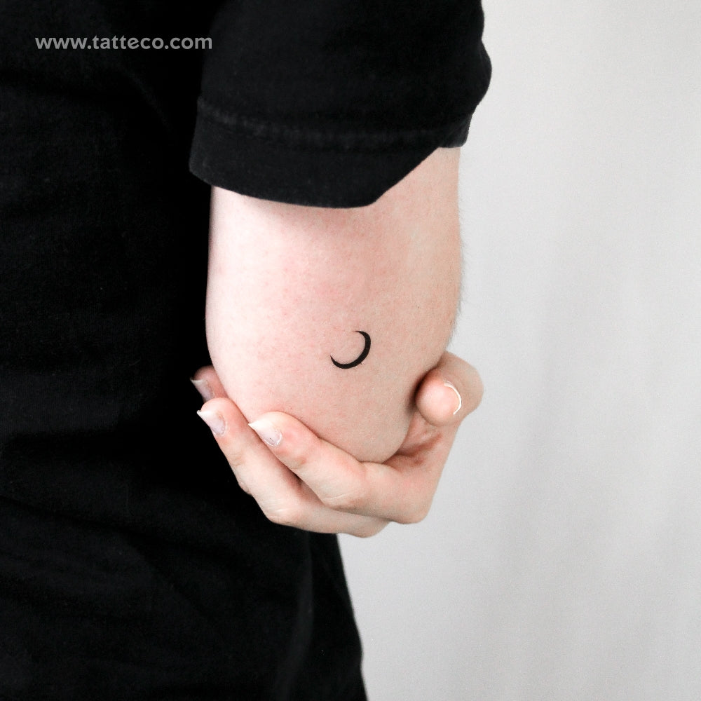 Crescent Temporary Tattoo - Set of 3