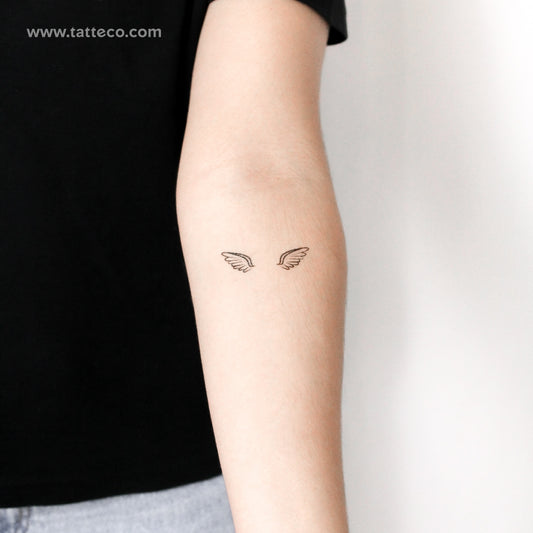 Pair of Wings Temporary Tattoos - Set of 3+3