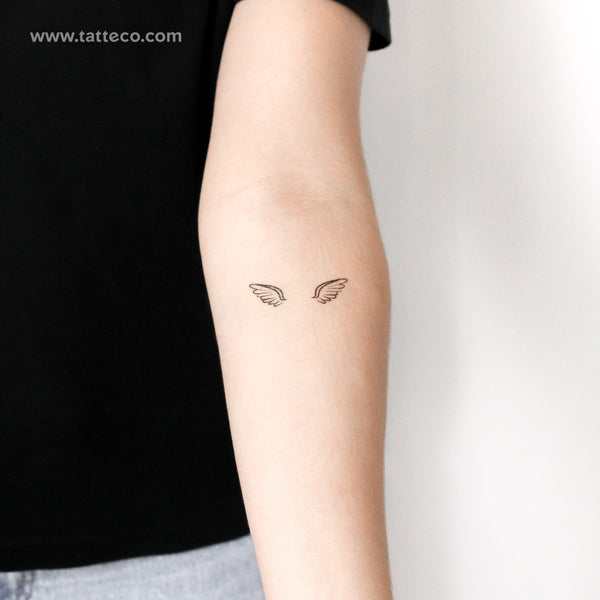 Pair of Wings Temporary Tattoos - Set of 3+3