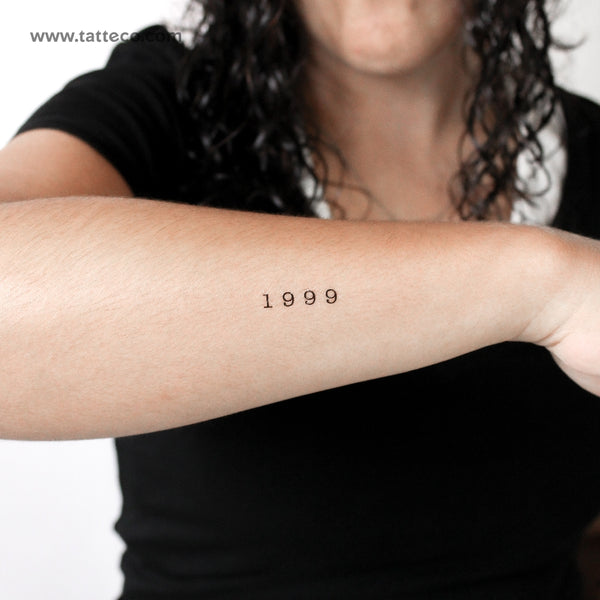 1999 Temporary Tattoo - Set of 3