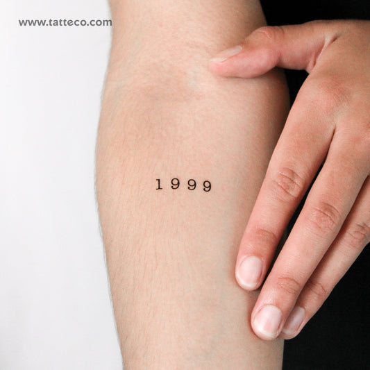 Tatuaje temporal de 1999 - Juego de 3