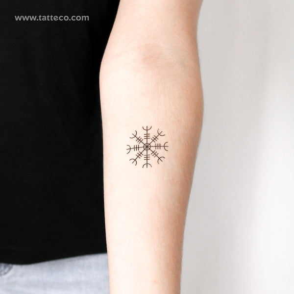 Aegishjalmur Temporary Tattoo - Set of 3