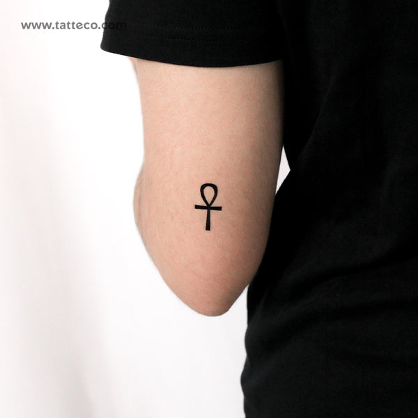 Ankh Symbol Temporary Tattoo - Set of 3