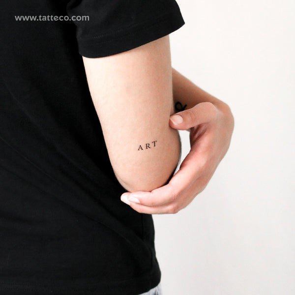 ART Temporary Tattoo - Set of 3